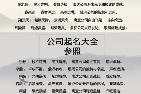 公司起名华字大全免费华这个字取公司名