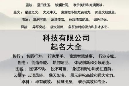 科技公司取名 动物类 科技的公司名