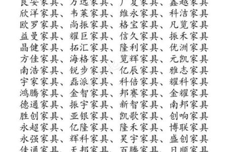 二手家具有限公司起名二手家具生意