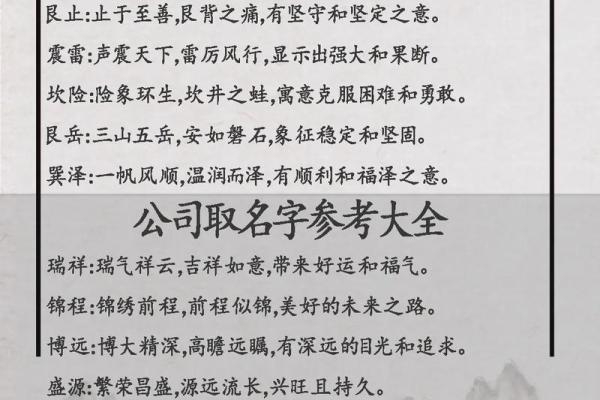 管理公司取名原则 企业管理公司名称
