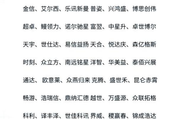 商贸公司取名 3字 商贸公司名子