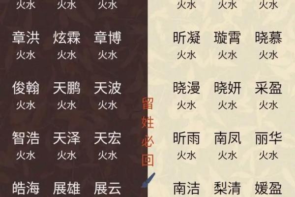 公司起名两字水和火,公司起名两字水和火的名字