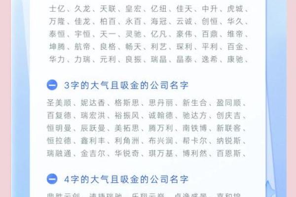 铂字公司取名大全,铂字公司取名大全及寓意